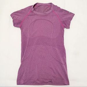 Lululemon Purple Swiftly Tech Short Sleeve